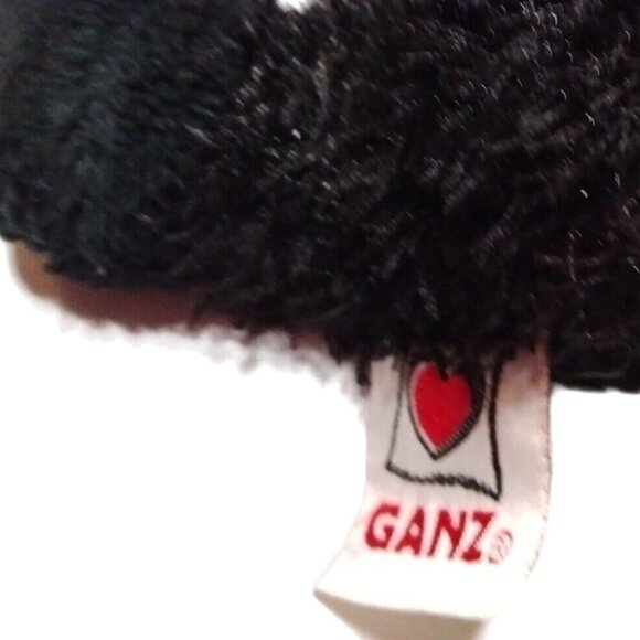 Ganz Webkinz Black Bear lil kinz HS004 Plush Toy No Code Adorable Hairy - Picture 6 of 8